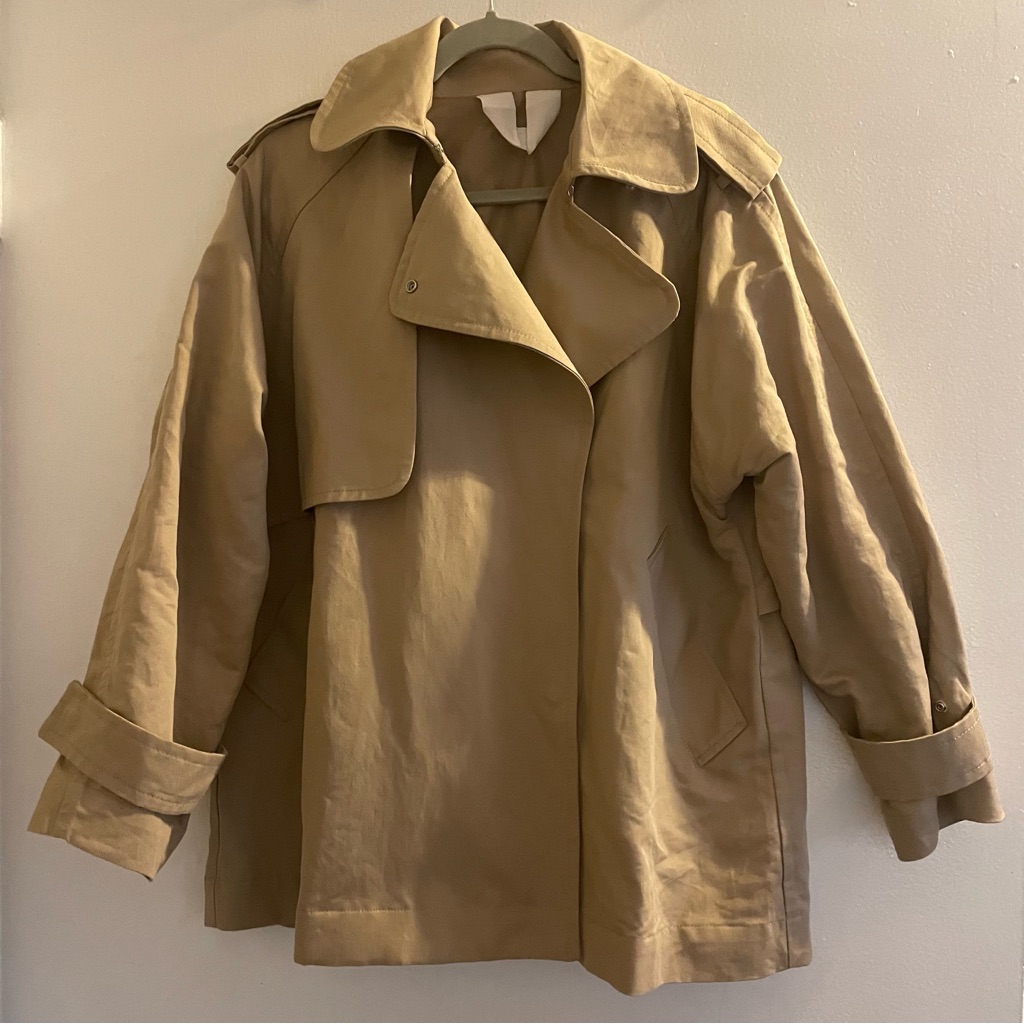 Arket Short Trench Coat
